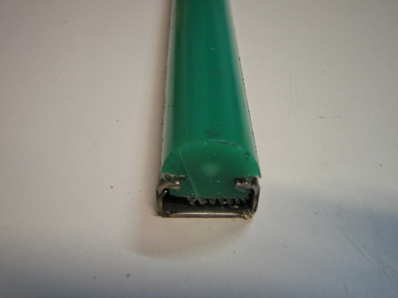 20PSS20350L3, Profil MC med rustfrit C profil, grøn L=3000mm