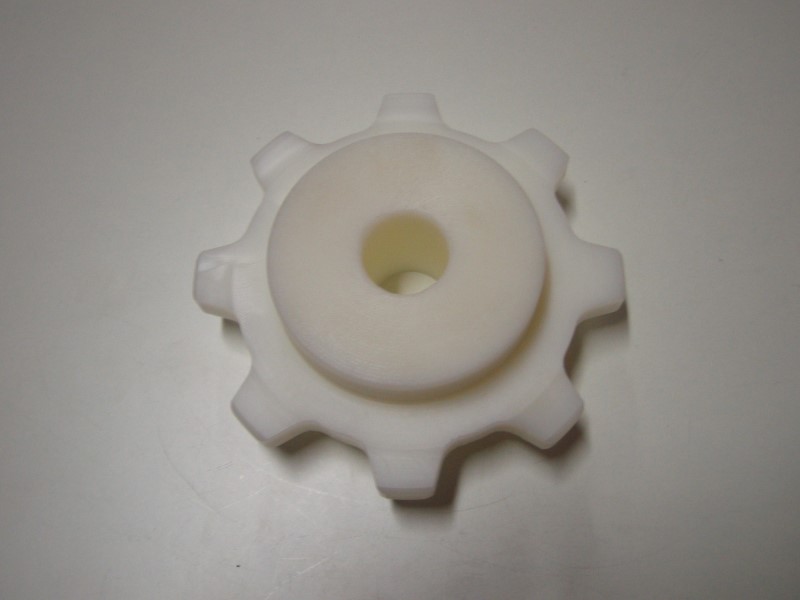 8050040, Kædehjul S-1700-08-25-1-216 Hvid